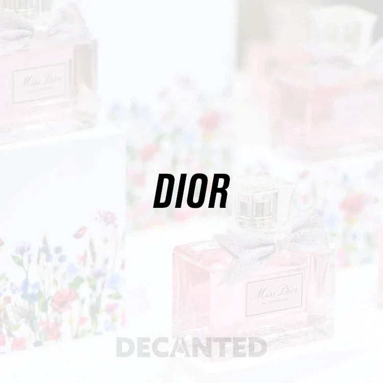 Dior Samples Decants Testers Decanted