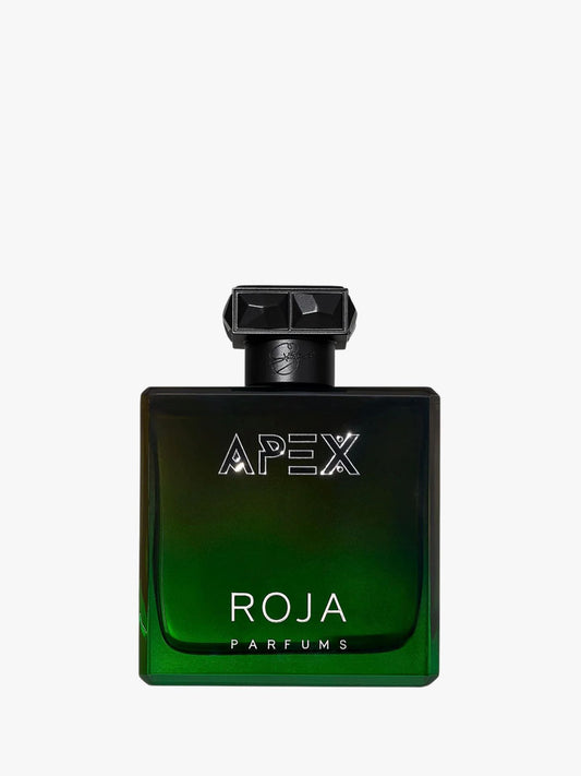 Roja Apex Pour Homme - Apex is a fresh, fruity Chypré fragrance that celebrates the natural world and the primal instincts within us. Inspired by Earth’s most powerful apex animals, it channels the spiritual energy of nature to awaken your inner strength, sharpen your senses, and drive you to reach your fullest potential. This bold, instinctive scent connects you to the wild, urging you to roam freely and embrace your true power.
