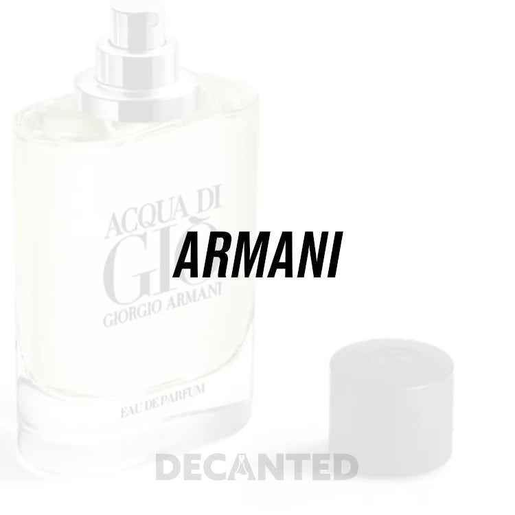 armani perfume samples