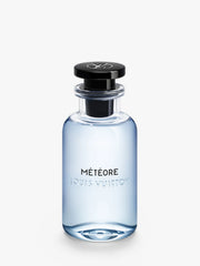 Louis Vuitton Meteore perfume bottle on a white background